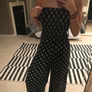 Strapless jumpsuit
